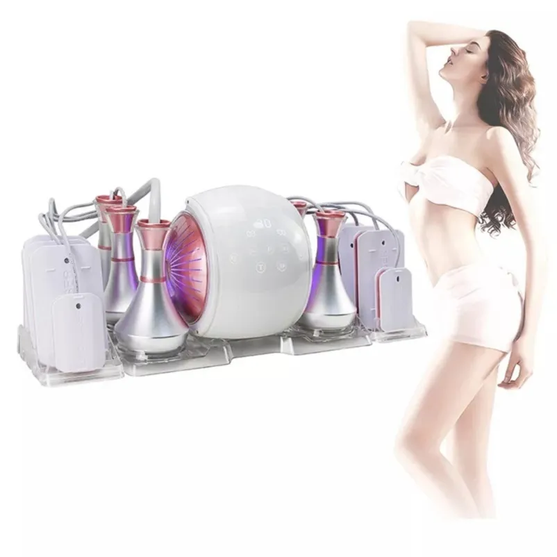 Machine amincissante à Cavitation Lipo ultrasonique 80k, dispositif d'élimination de la Cellulite, dispositif de sculpture de Massage corporel RF sous vide