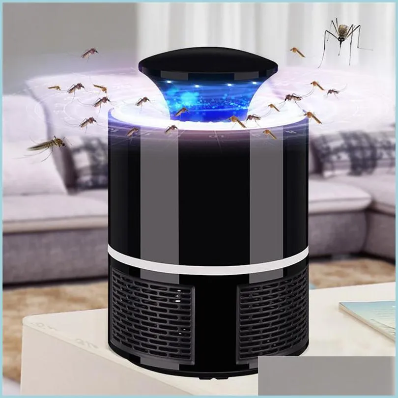 Outra lâmpada de mosquito elétrico de jardim de jardim doméstico USB picatalyst MUTE Powerf Bug Zapper Luz para Pátio externo em casa Drop de dhonx