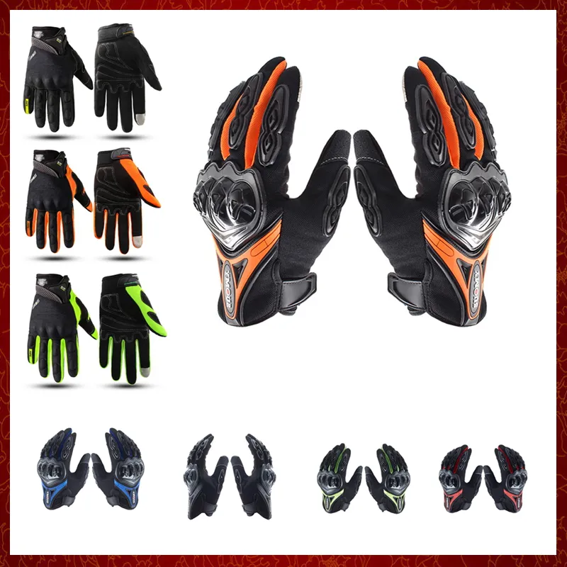 ST31 gants de moto course été plein doigt protection guantes moto Motocross luva motociclista pour Yamaha BMW