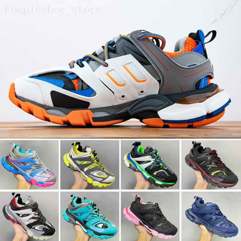 Sneakers Balencaigass Mens Shoes Designer Paris B الثالث من SHOED SHOED TRACH3 0 MENM'S والنساء الرياضية الترفيهية مع LED LIGHT لزيادة عرض H2 رقيقة