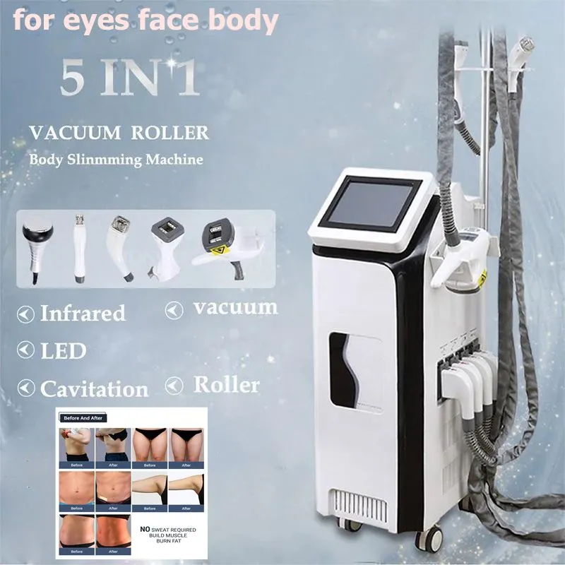 Vela Cavitation Body Shape Rf Vacuum Roller Slimming Contouring Fat Burning Cellulite Removal Skin Tightening Beauty Machine Ce Rosh Approved