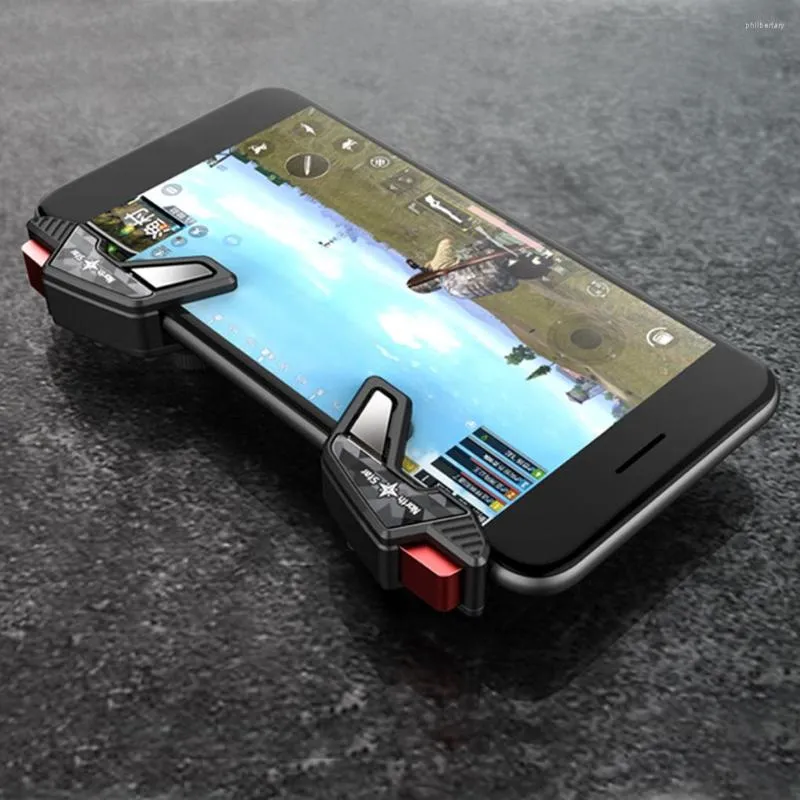 Kontrolery gier 1 para strzelca gładka powierzchnia guzika kunszt Wymieniony sprzęt części kieszonkowy kontroler telefonu
