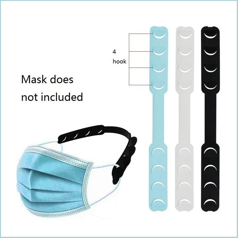 Other Housekeeping Organization Adjustable Masks Hook Antislip Mask Ear Grips Extension Face Buckle Holder Pain Relieve Drop Deliv Dhsdi