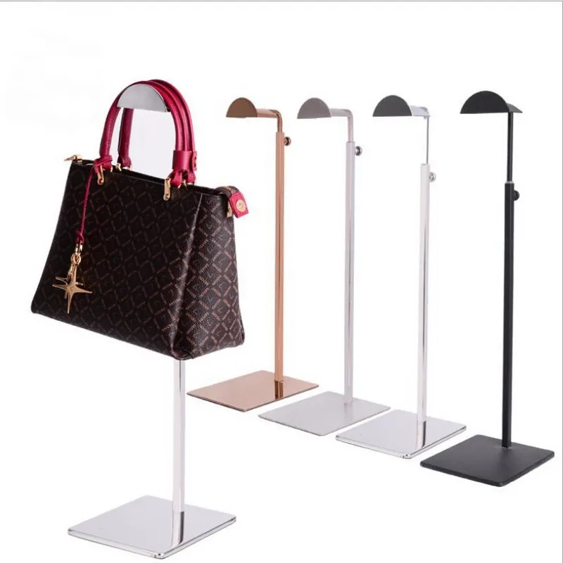 Bolsa de aço inoxidável Exibição de stand stand stander prateleira saco de suporte para suporte