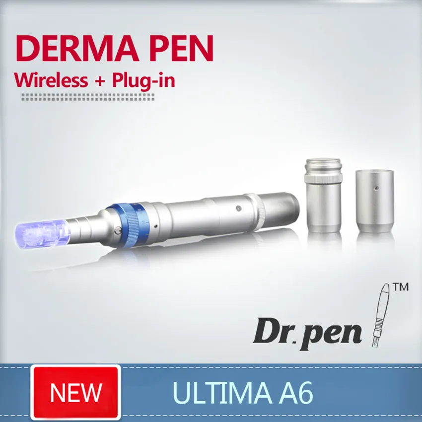 바늘 카트리지가있는 뷰티 마이크로 니들 Derma 펜 충전식 Ultima A6