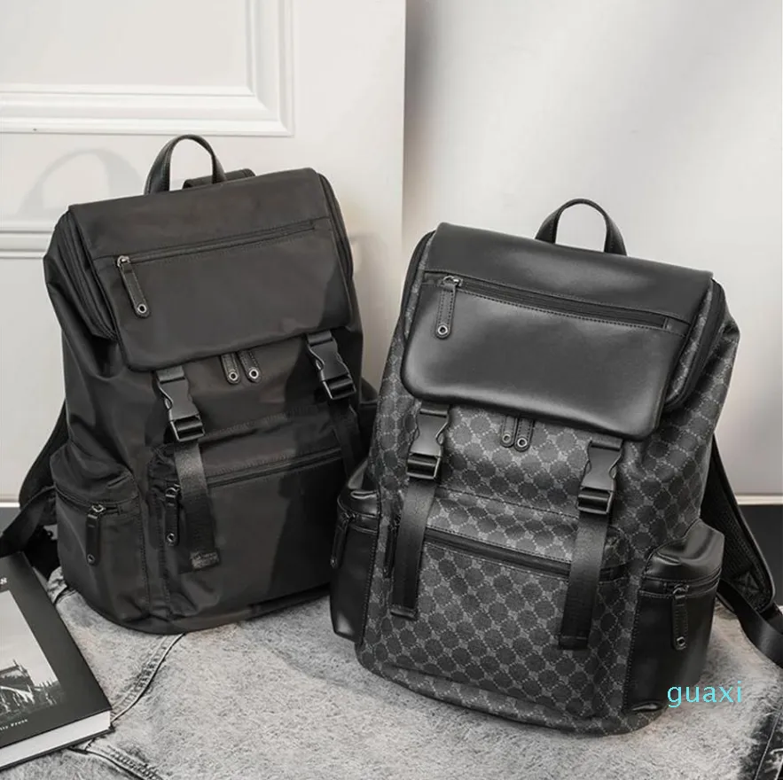 Bolsas de noite Moda mochilas homens mochila mochila masculina bolsa de couro para laptop de designer à prova d'água Bagpack de viagem masculina