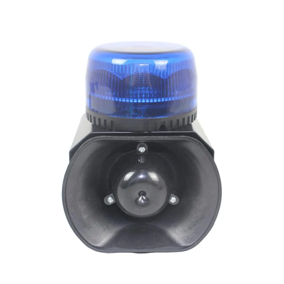 Car Emergency Light With LED Warning Flashing Beacon And Siren Speaker