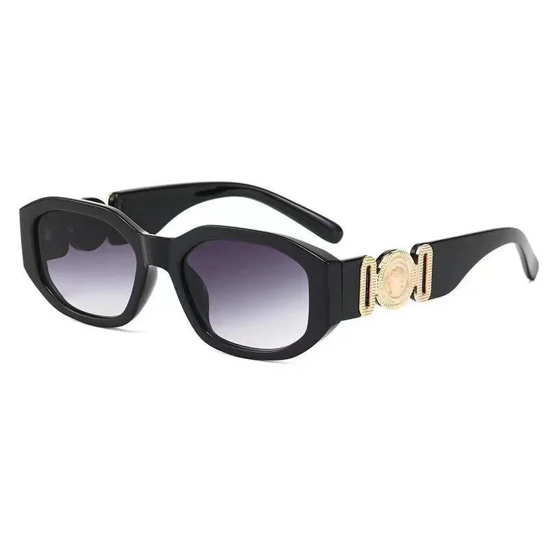 Okulary przeciwsłoneczne Klasyczna pełna rama dla męskiej kobiety Piękne designerskie okulary przeciwsłoneczne Biggie Sunglass Women Women Luksusowe modne okulary Hip Hop 278U