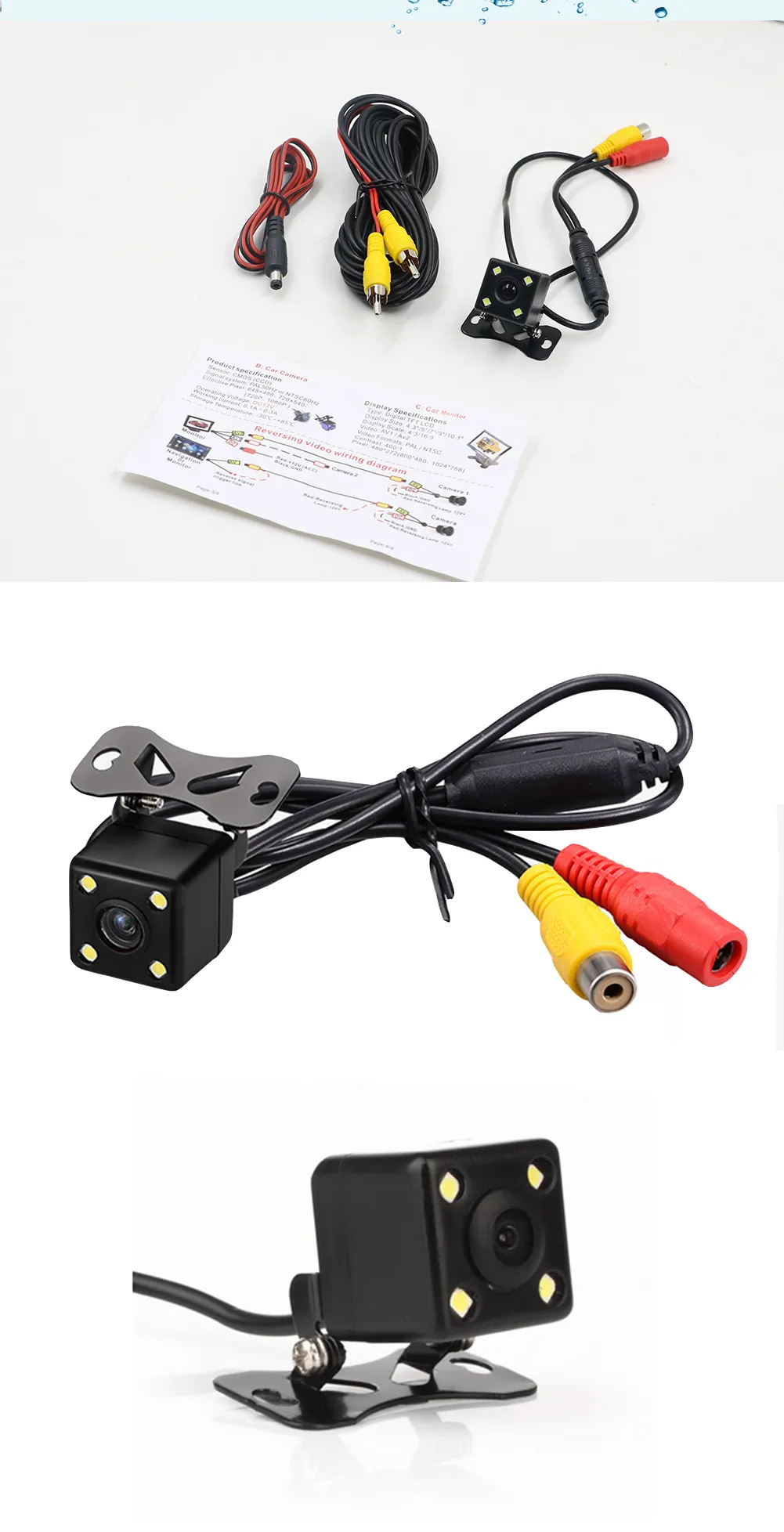 Car Rear View Cameras HD Backup Camera With 4 LED... From Hugotone02 ...