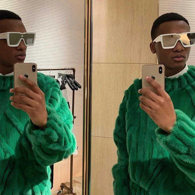 Gafas De Sol De Una Pieza Para Hombre Y Mujer Lentes De Sol De