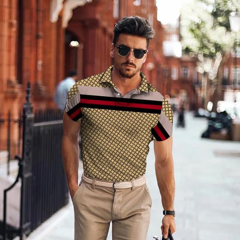 Мужские половые бренд-дизайнерские дизайнерские рубашки Polos Polos Casual Tops Fashion 2022