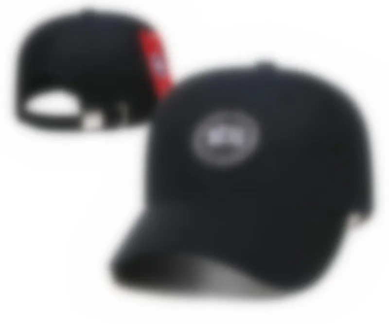 デザイナーの野球帽の人気カナダのレターグース刺繍ボールキャップベルベット素材は快適で通気性があります14色E-4