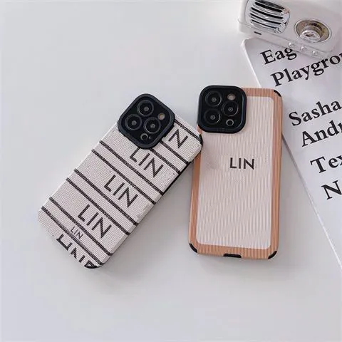 Designer-Handyhülle für iPhone 14 Pro Max 13 12 11 Sets Max, modisches Leder, stoßfest, Buchstabe, luxuriös, einfacher, lässiger Stil 22111003CZ