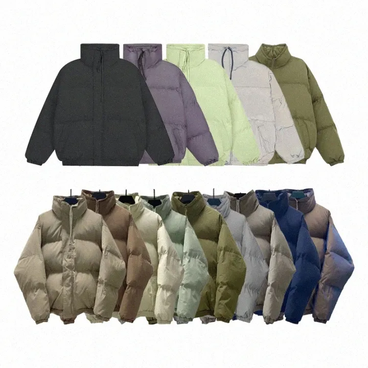 رجال ESS DOWN PARKAS WOMENS عاكس سترة سميكة معاطف الشتاء الشتاء الشارع الأزياء الأزواج السترات