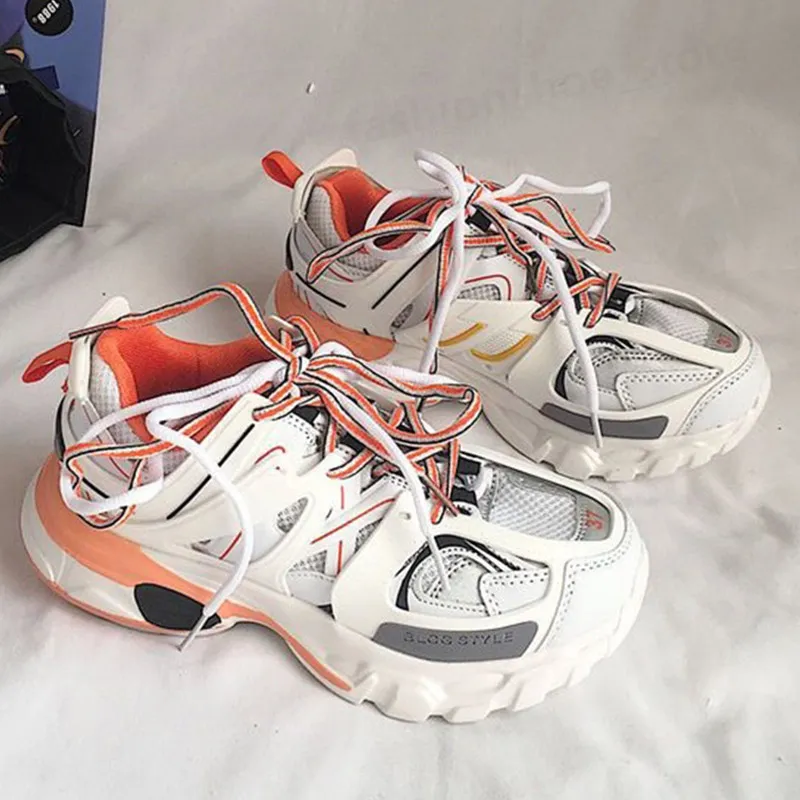 Track LED Trainers 3.0 para zapatos de hombre Calzado deportivo ligero de lujo Luces de dise ador para hombre Zapatos deportivos Zapatillas de deporte