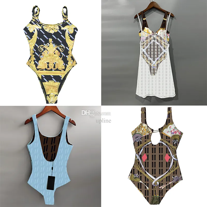 Full Letters Printed Bikini Sets Sexy Women Swimwear Designer Split Swimsuit Elastic Soft Swimming Suit for Holiday