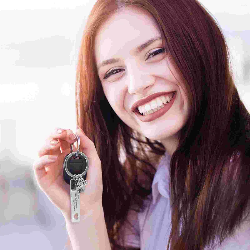 Keychains Keychain Home House First Key Housharming Gift Keyring Movingchain 주택 소유자 반지