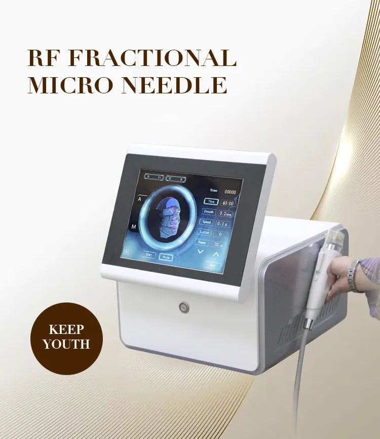 Professionele RF Koude Behandeling Anti-rimpel RF Microneedling Machine Striae Remover Fractional Micro Needling Schoonheidssalon