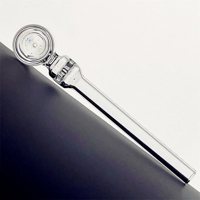최신 디자인 고품질 물 담뱃대 Pyrex Quartz 오일 버너 파이프 투명 튜브 두꺼운 흡연 손 담배 마른 허브 담배 파이프