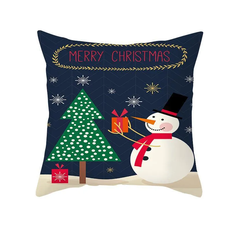 New Christmas 45x45CM Pillows Magic Pillow Case Swipe Cushion Cover Pillowcase CPA4465 Wholesale