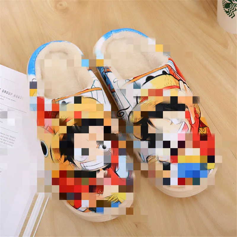 Winter Anime Naruto Slippers For Men Women And Kids Demon Slayer