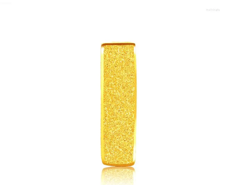 Link Bracelets 999 24k Yellow Gold 3D Letter I Bracelet 0.65g