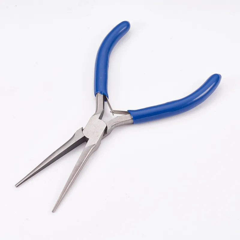 Other Carbon Steel Long Chain Nose Pliers Hand Tools Polishing Making 14x7 6x0 9cm 221111