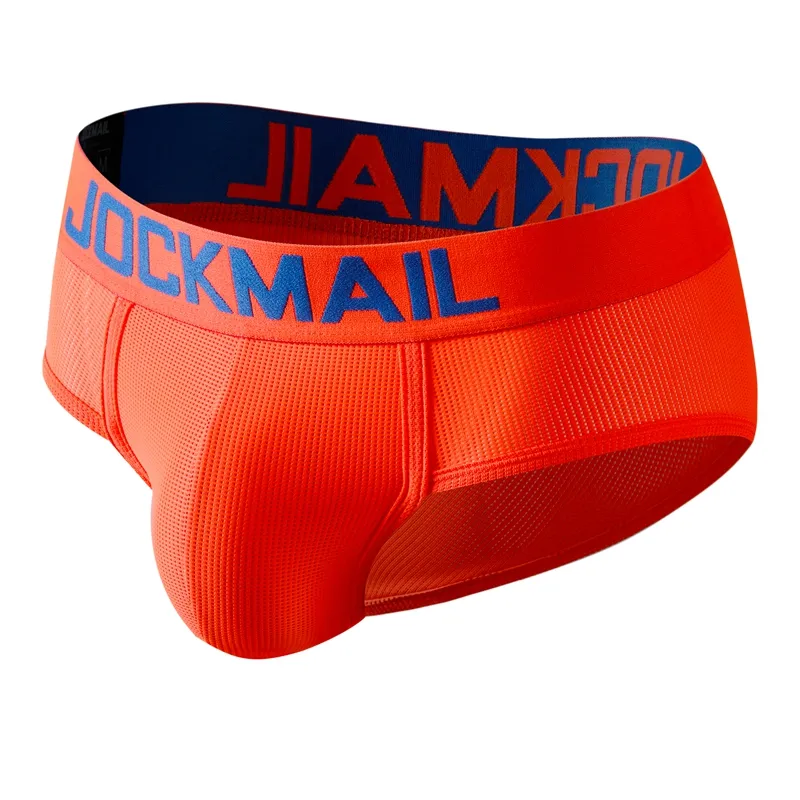 Jockmail Underwear Men Bikini Briefs Breathable Underpants Dry Ice