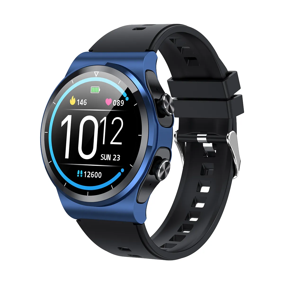 YEZHOU Gt69 sports smart watch and airpods 2 in 1 TWS Bluetooth Headset with wireless earbuds HD Call Music Play Step Counting Hea4789240