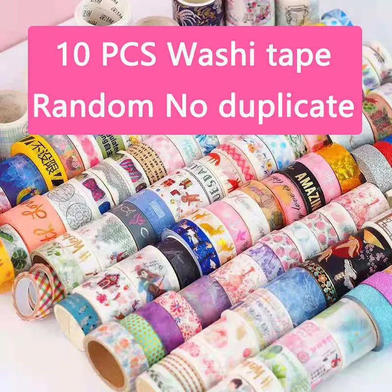 Kawaii Washi Tape Decorative Set (10pcs)