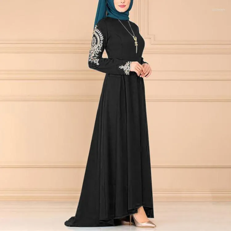 Ethnic Clothing Muslim Abaya Ramadan Party Gown Dubai Kaftan