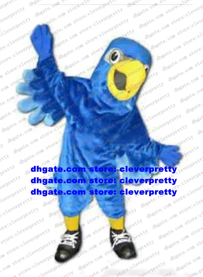 Blue Eagle Hawk Mascot Costume Tercel Tiercel Falcon Vulture Adult Character Can Wear Wearable Company Promotion ZX1030