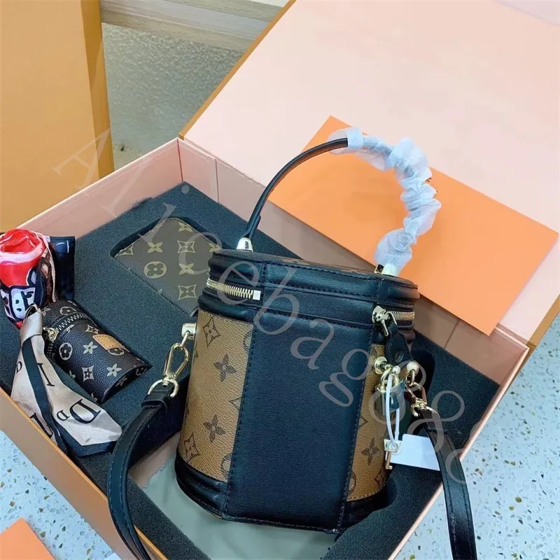 2022 Luxury Designers Shoulder Bags Womens Bags Rich Barrels Real