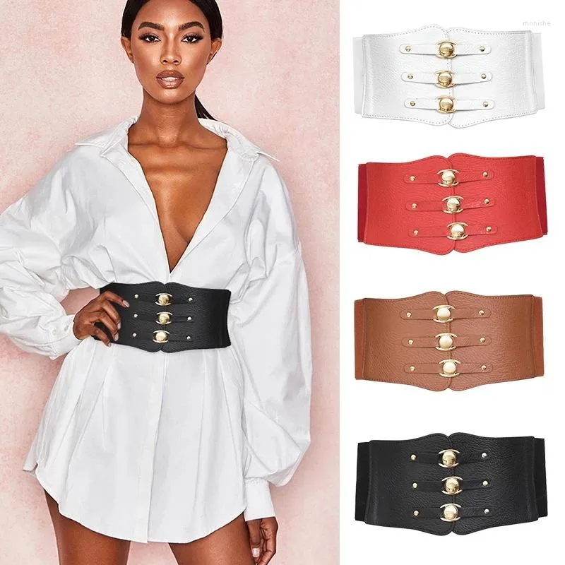 Ceintures 2022 femmes large ceinture mode française Vintage ceinture Corset femmes robe manteau chemise Designer