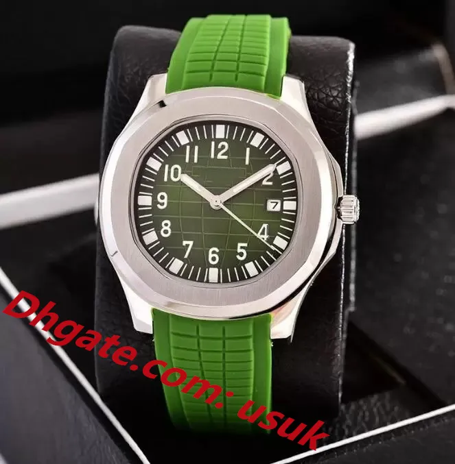 5 étoiles SUPER usine hommes montre automatique 2813 mouvement montres 40mm bracelet en caoutchouc 5ATM étanche boîtier transparent dos lumineux montres-bracelets pour hommes