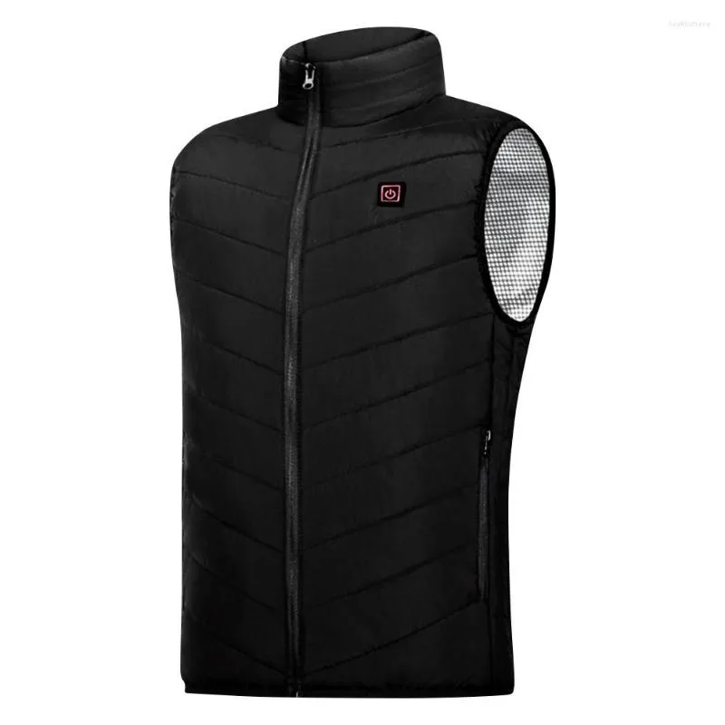 Couvertures hommes USB zones de chauffage infrarouge gilet veste hiver électrique gilet chauffant pour sport randonnée surdimensionné 5XL couverture