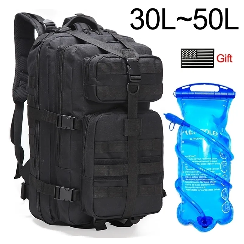 Backpacking Packs 30L40L50L Large Capacity Men Army Military Tactical