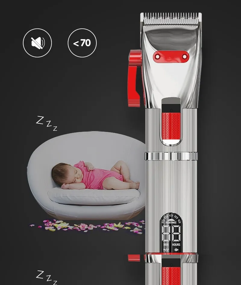 男性用プロフェッショナルヘアトリマー MADESHOW M5 M5f 電動バリカン