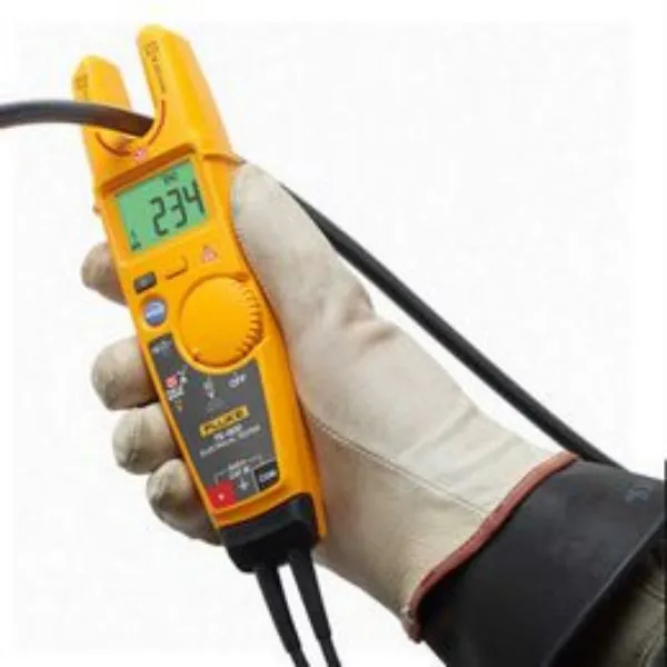 1000V AC/DC Electrical Tester with Fork Meter & Case - True RMS Clamp ...