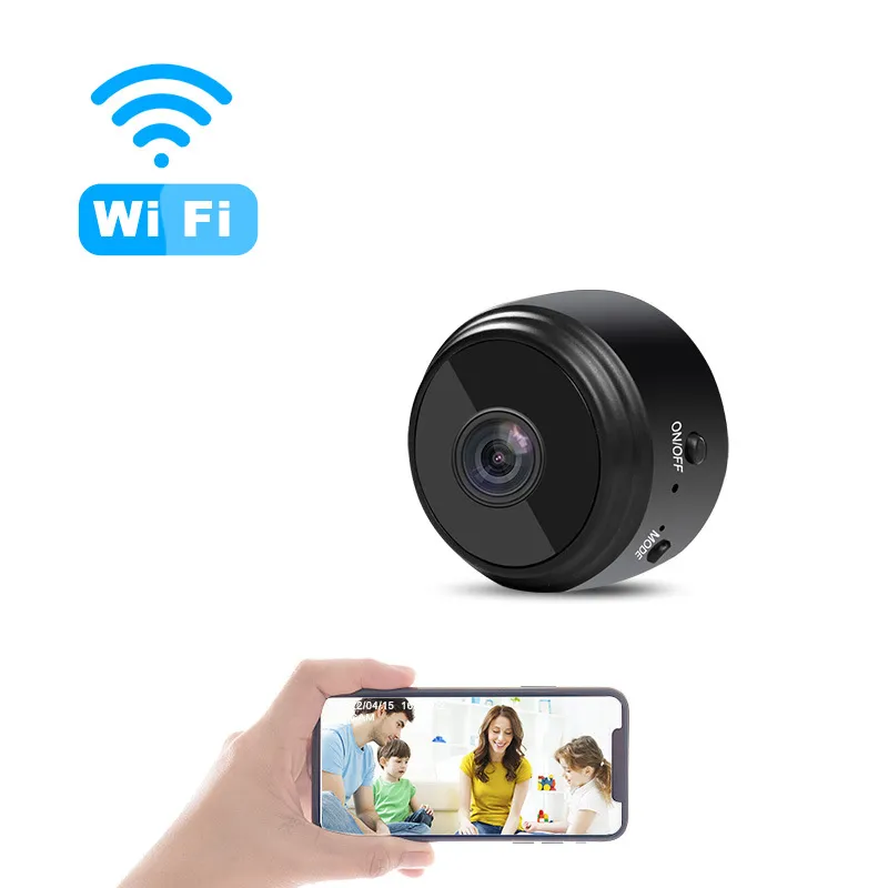 A9 Full HD 1080p Mini Wi -Fi Câmera Night Vision Micro câmeras IP sem fio IP P2P Pequeno movimento Detecção DV DVR Controle de aplicativo de telefone visual Vídeo