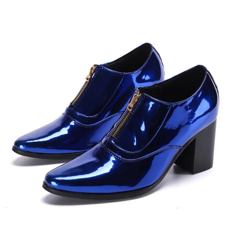 Royal blue sales church shoes