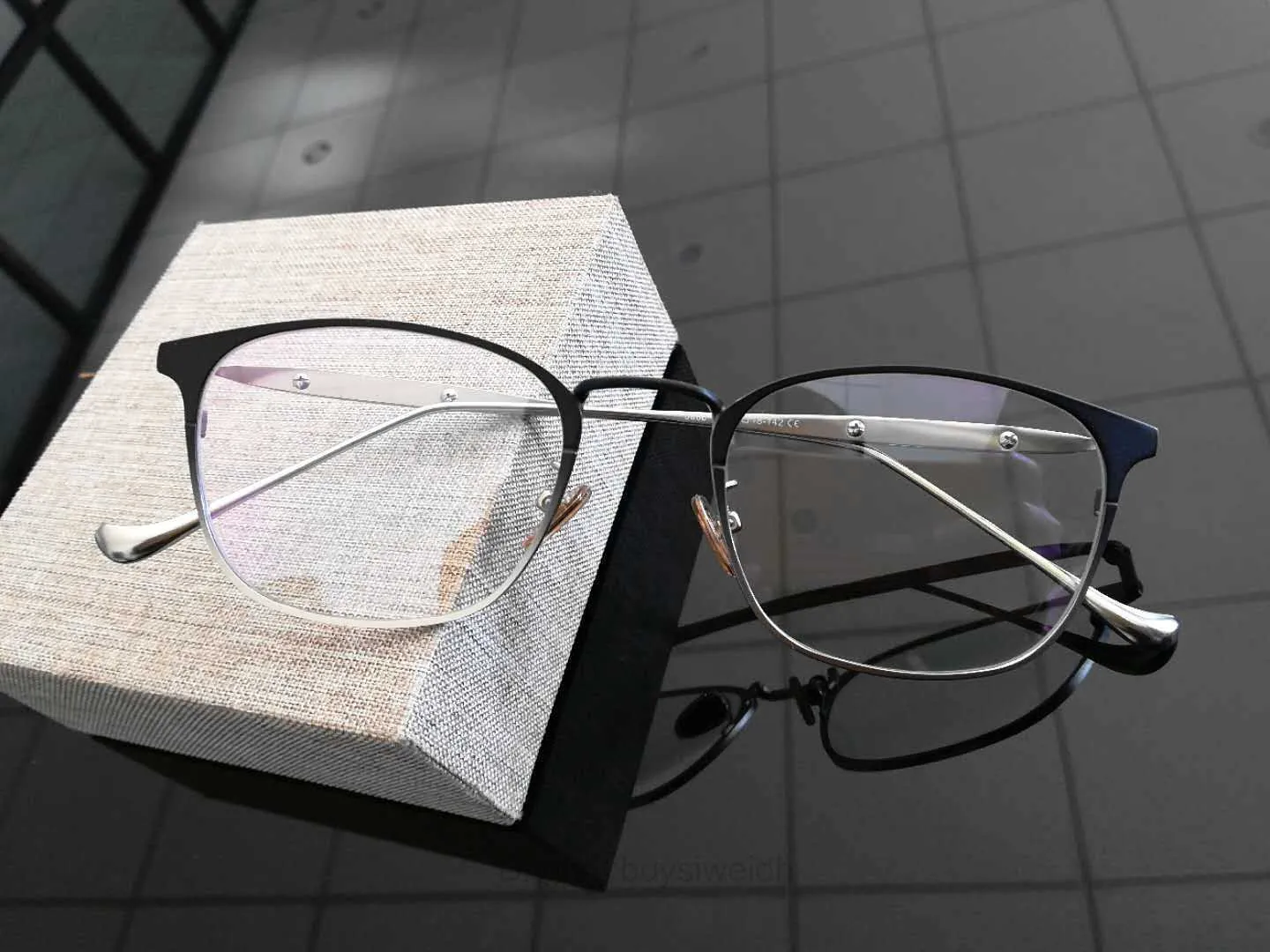 Designer Ch Sunglasses Frames Hearts Mens New Glasses Men's Spectacle Women's Full Flat Lens Equipped Myopia Chromes Women Luxury Cross Eyeglass Frame F8ob