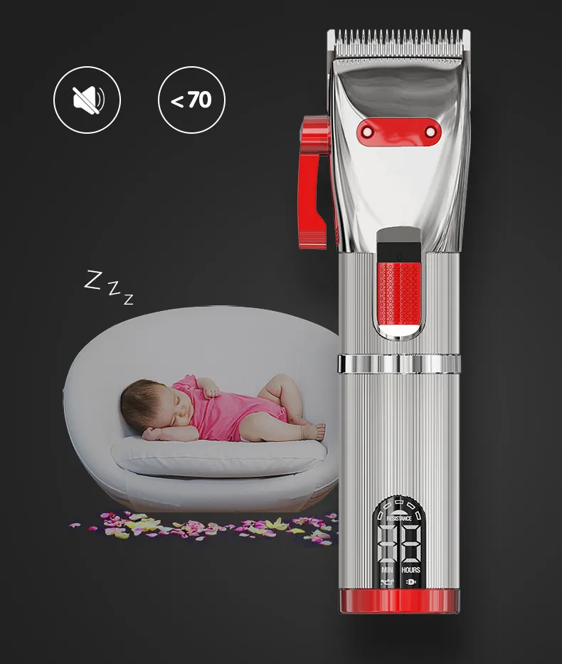 男性用プロフェッショナルヘアトリマー MADESHOW M5 M5f 電動バリカン