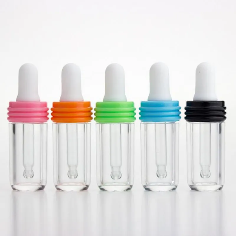 Flacone di plastica per siero da 3 ml Bottiglie per campioni di imballaggio cosmetico Bottiglie per lozione di profumo