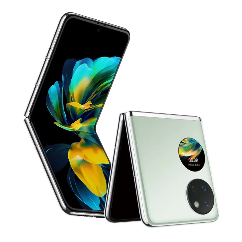 Originele Huawei Pocket S Foldable Screen 4G Mobiele telefoon 8 GB RAM 128 GB 256 GB ROM Snapdragon 778G Harmonyos 6.9 "Big Display 40MP NFC Face ID Fingerprint Smart Cellphone