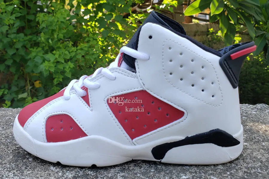 Shoes Jumpman 6 6s Kids British Khaki Cactus Jack Hare Red Oreo