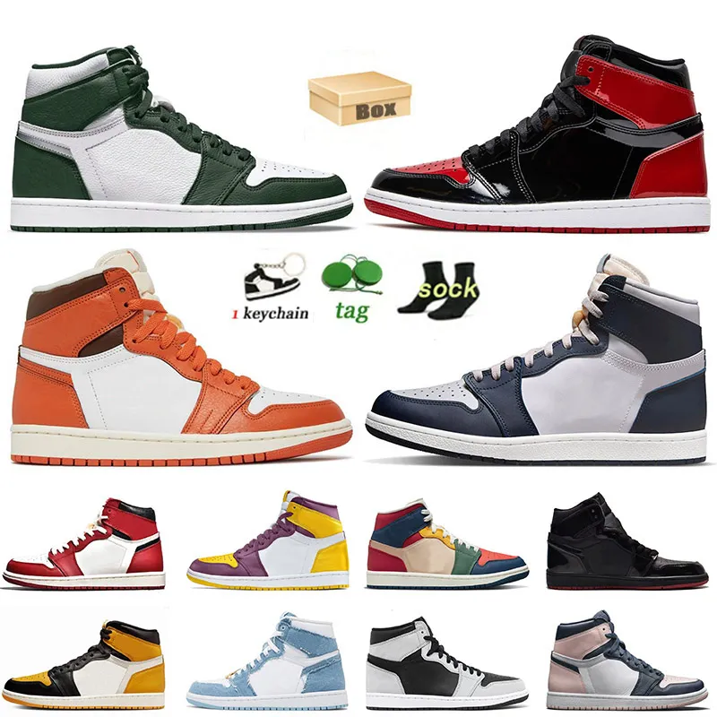 J1s Jordens Jumpman OG 1 Basketball Shoes 1s With Box Poprular Patnet ...
