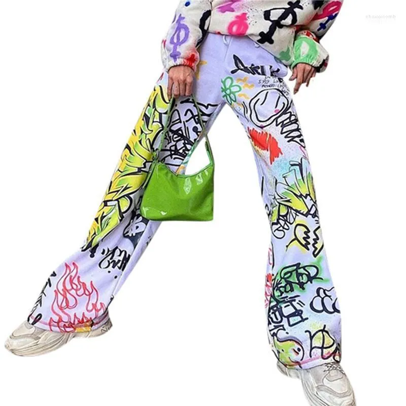 Women's Pants Women's & Capris Women Y2k Baggy Hip Hop 90s Athletic Graphic Drawstring Loose Jogger Cinch Bottom Sweatpants Streetwear