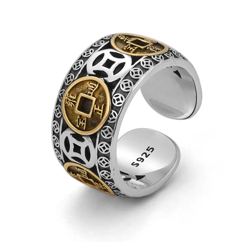 Adjustable Silver Plated Copper Feng Shui Pixiu Self Defence