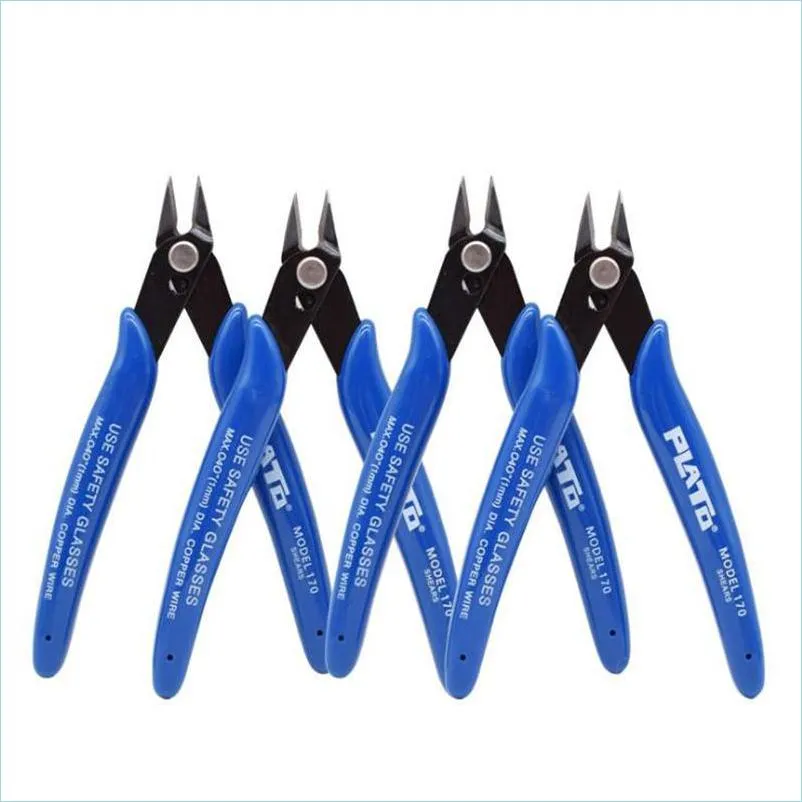 Alicatempo Platão 170 Fio Cutter Nipper Mini Plier Cramp Cutting Shears Tool para RDA Bobina de aquecimento Malvão Reconstruível Atomizadores Delive Delive Dhthp